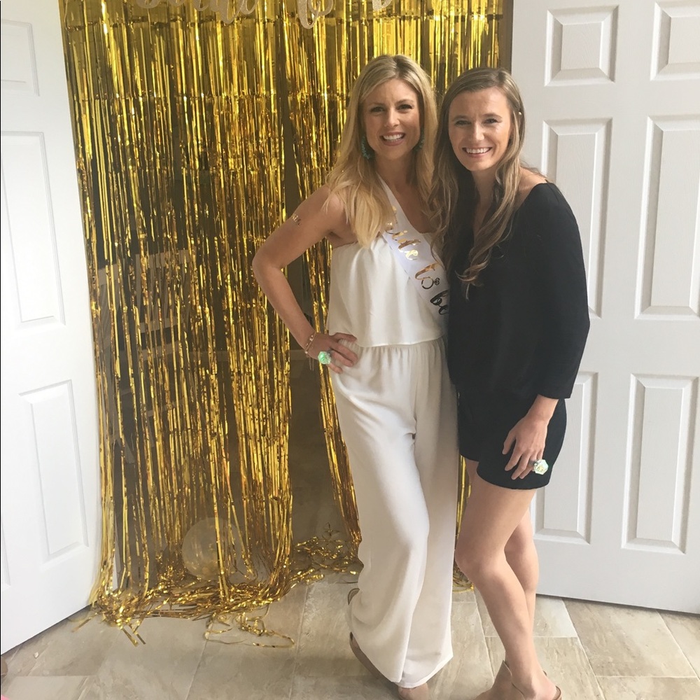 White jumpsuit